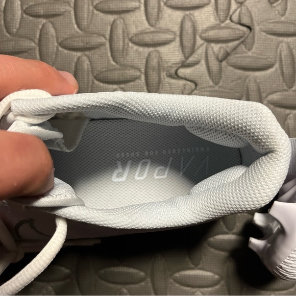 Nike Vapor Edge Speed 360 2 Football Lacrosse Cleats Men Size 8 White DA… - Picture 15 of 15